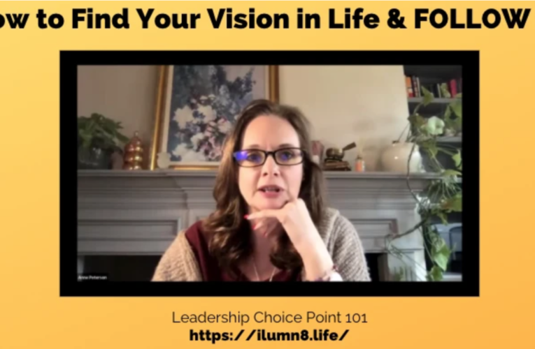 Akron: How to Find Your Vision in Life and Follow It